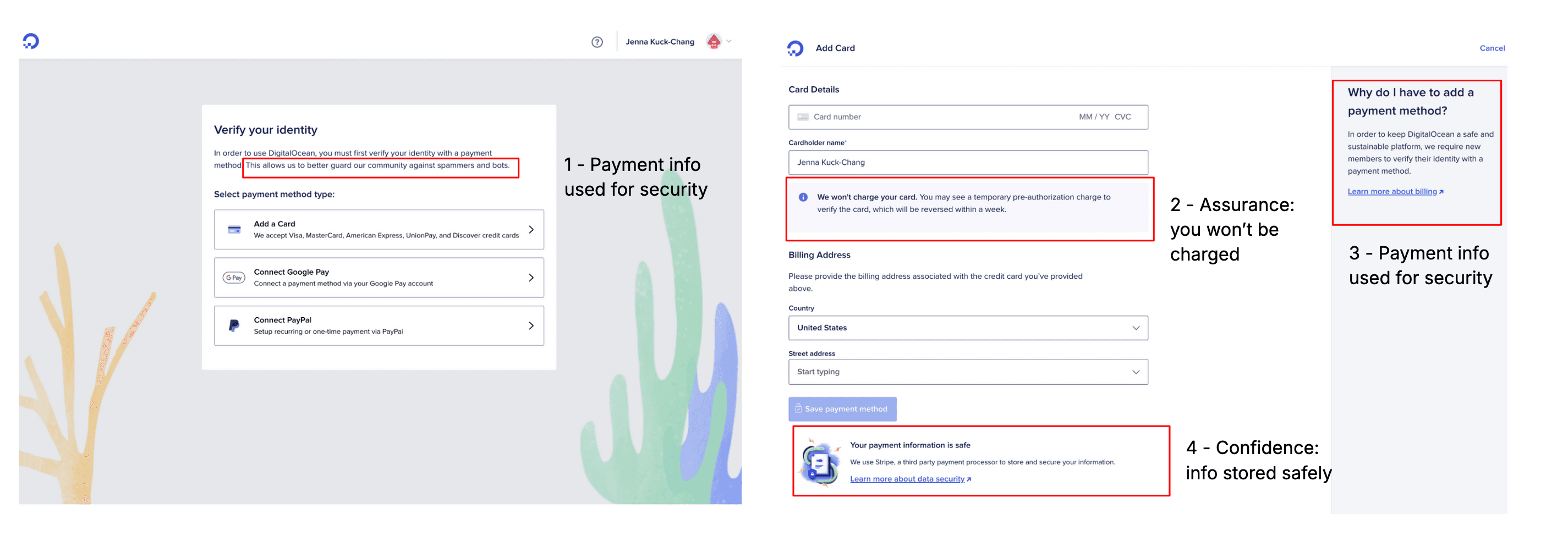 Control: info scattered across multiple pages