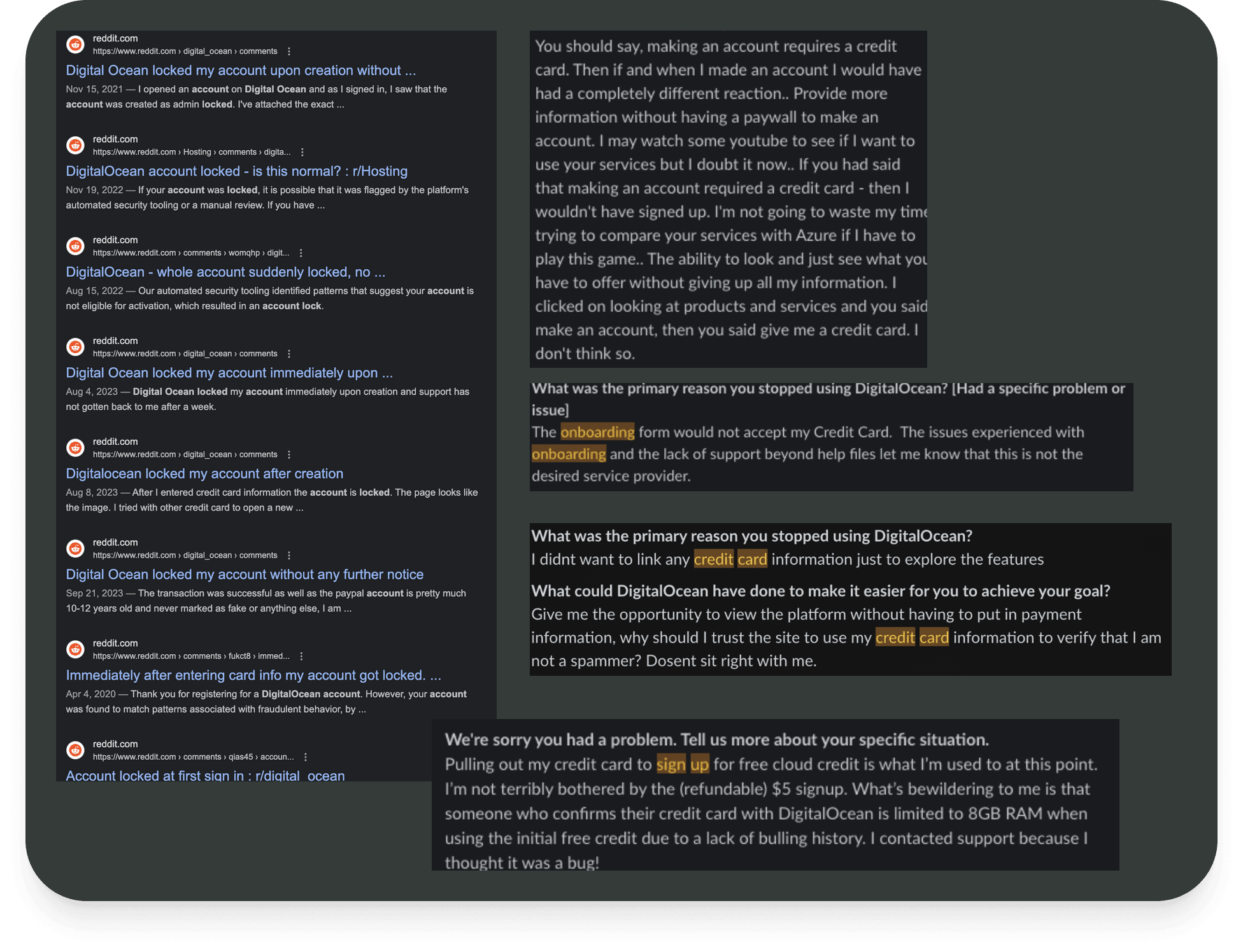 Research findings from multiple channels